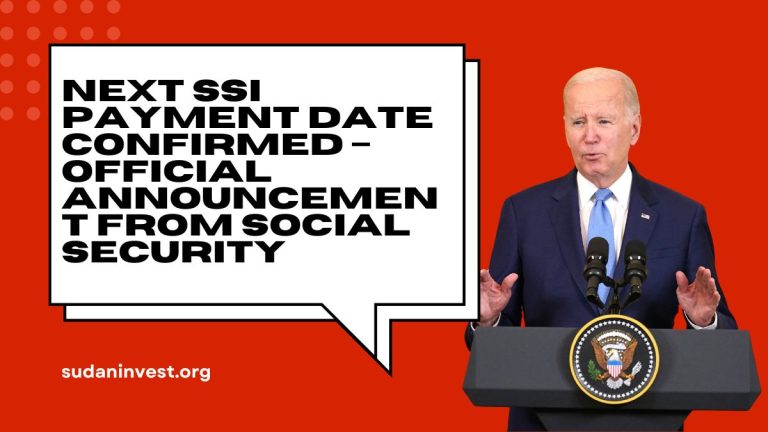 Next SSI Payment Date Confirmed – Official Announcement from Social Security