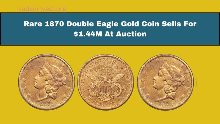 Rare 1870 Double Eagle Gold Coin Sells For $1.44M At Auction